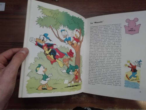 Guide Disney GIOCHI ALL'APERTO 1° ed. Mondadori 1985 Topolino paperino - Foto 6 di 6
