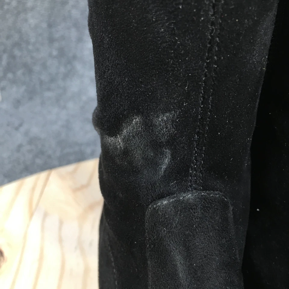 Botas Marc Fisher para mujer 5,5 M de alto sobre la rodilla tacón negro gamuza Foto 4 de 4