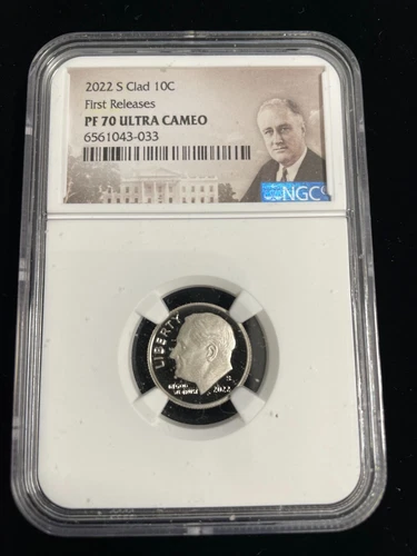 2022 S Clad 10C First Releases NGC PF70 UC
