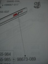 98673-093 ETICHETTA ADESIVA PER TENDALINO FIAMMA F 45 TI L     CARAVAN & CAMPER