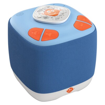 SilverCrest Speaker Buddy Audiobox mit  Kreativmünze Nachtlicht - BLAU