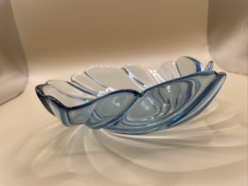 Luminarc Glas Eisblaue Swirl Schüssel - Wohnkultur - Bild 4 von 7