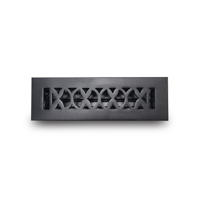 Cast Aluminum Floor Register - 2  x 10  VR-100, Decorative & Durable Vent Cover