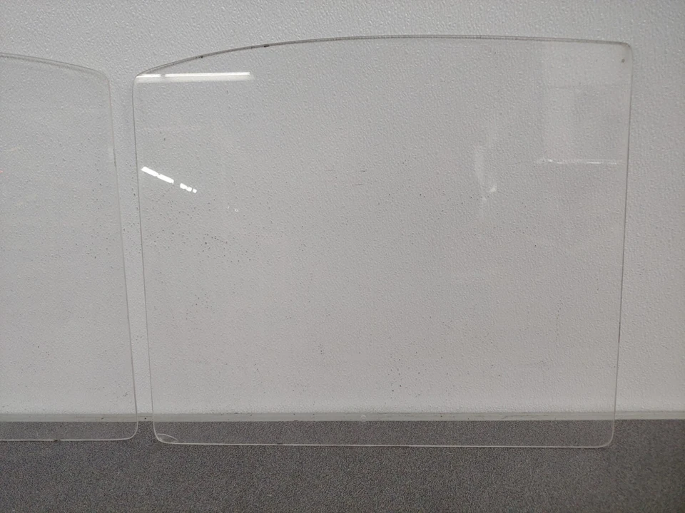 BONITO PAR USADO PORSCHE 356A 356B 356C CUPÉ LIGERO LEXAN PUERTA VENTANAS UNIDADES Foto 3 de 4