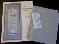 The Victoria Sampler SILK BOUGAINVILLEA SAMPLER #70 Accessory Pack Linen Fabric