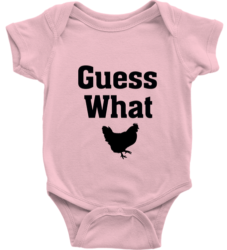 Toddler Kids Tee Youth T-Shirt Baby Bodysuit Funny Pet gift Guess What Chicken - Picture 4 of 30