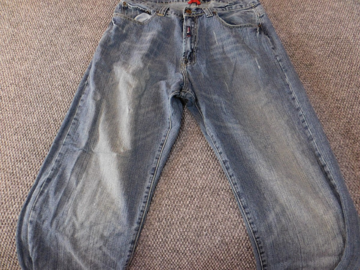 Willie Esco Jeans Mens 35x32 blue Y2K vintage 90s hip-hop nas 