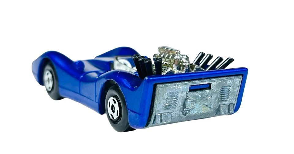 Calcomanía Matchbox Lesney Superfast MB61 Scorpion tiburón azul con caja Foto 3 de 4