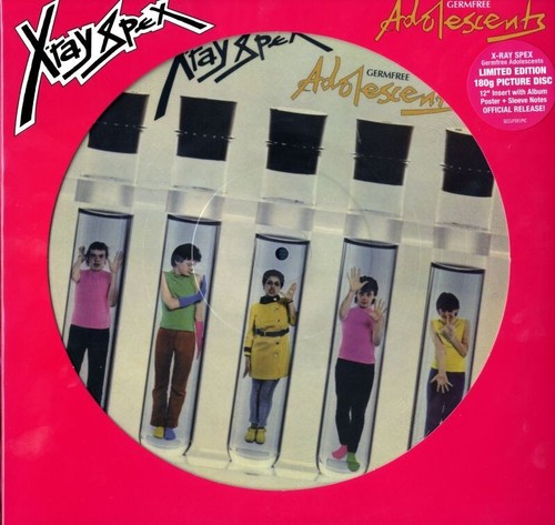 X-Ray Spex(Picture Disc Vinyl LP)Germfree Adolescents-SECLP301PIC-M/M - Picture 1 of 2