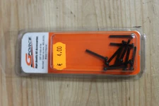 GForce Cylindrical Screw with Hexagon M2 5X20 Steel 10pcs GF-0100-014