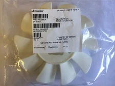 New OEM Genuine Hydro Gear 7" 10 Blade Transmission Cooling Fan 50307 White