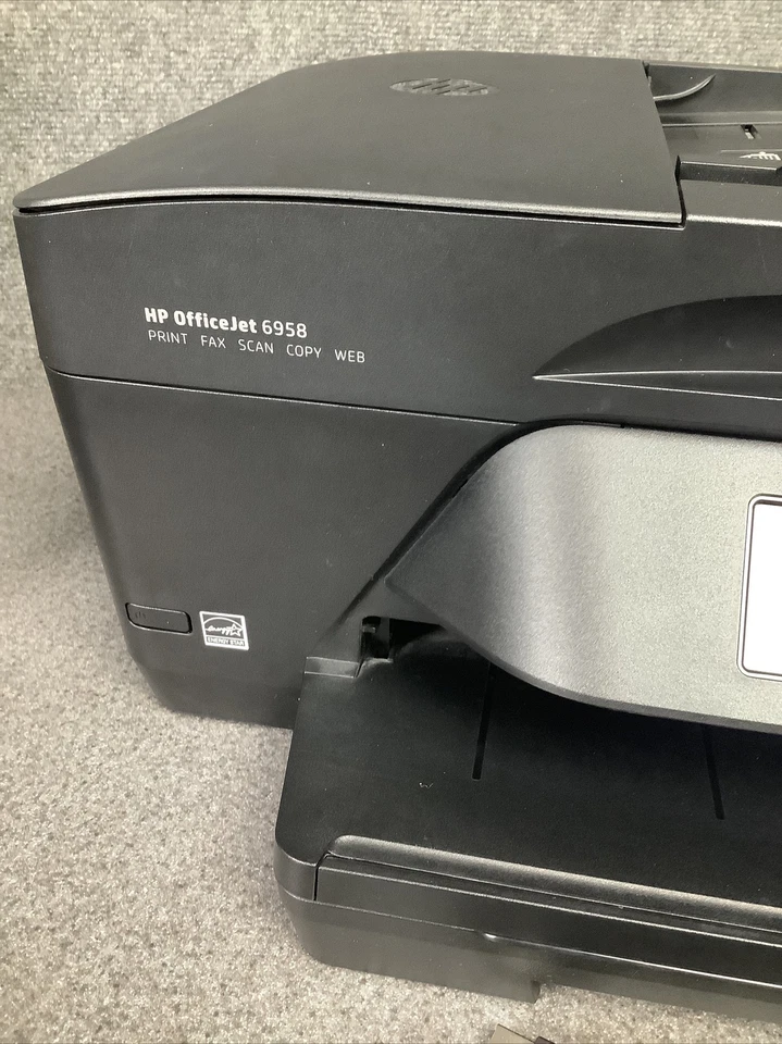 HP Officejet 6958 Wireless All-In-One Inkjet Printer FOR PARTS ONLY M81B - Image 2 of 4
