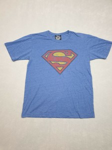 light blue superman shirt