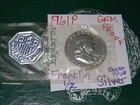1961 P 50c [PROOF] Franklin 90% Silver Half Dollar  Uncirculated Still In Cello