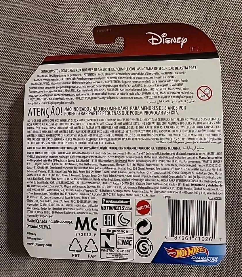 Hot Wheels Disney Character Cars GOOFY 2019 Foto 4 de 4