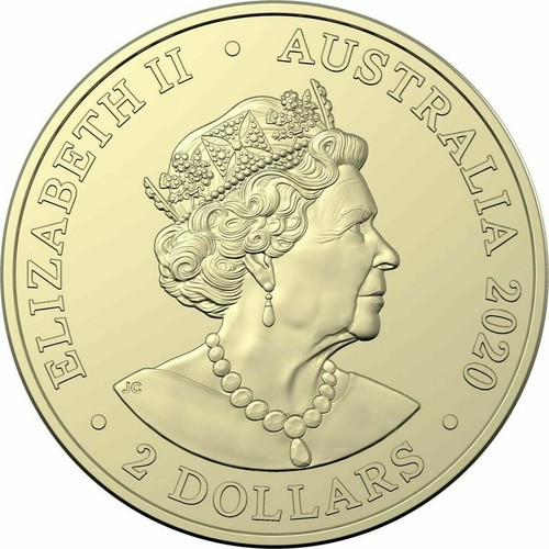 Australian Two Dollar $2 coin 2020 TOKYO Olympic Games🟢GREEN🟢Dedication🥇CIR - Picture 2 of 2