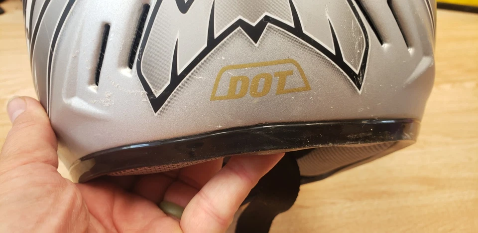 Casco de moto Zox Dion Design. Talla M Mediana. Foto 4 de 4