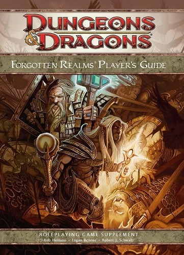 HARDCOVER 4e Forgotten Realms Player's Guide AD&D 4th Edition Dungeons Dragons - Imagen 2 de 4