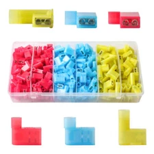 35/120x 22-10AWG 90 degree Flag Female Terminal Insulated Right Angle Connector