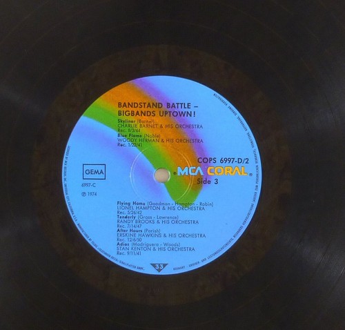 2X 12" LP Vinyl Bandstand Battle Bigbands Uptown! Various Sampler - K353 H14 - Picture 3 of 3