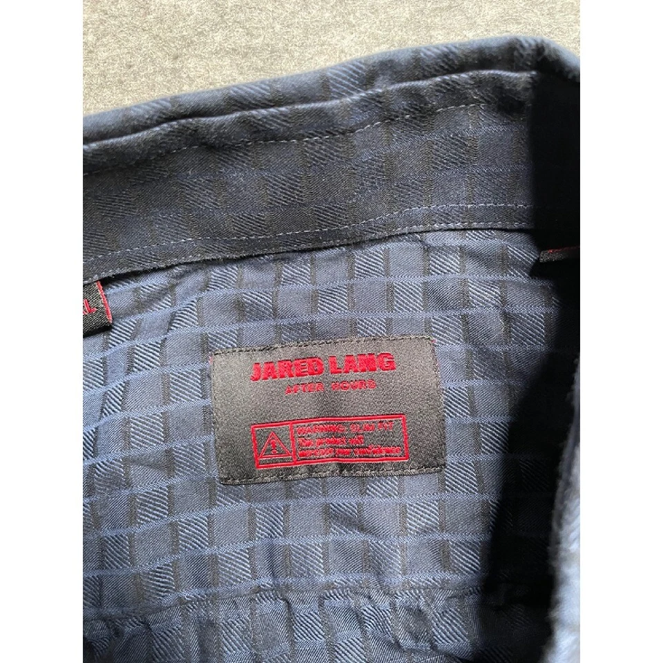 Jared Lang After Hours Shirt Plaid Button Down Long Sleeve XL - Image 4 of 4