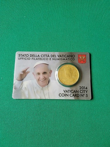 Vaticano 2014 - 2017 - 2024 : 50 Cent - 3 Coincard - FDC - " PAPA FRANCESCO" - Foto 2 di 7