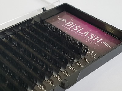 BISLASH Mink Lashes  C-, D-Curl / 0.03  MIX Box 7-15mm Nerzwimpern