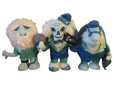 (3) Haunted Mansion Hitchhiking Ghosts Plush Gemmy Halloween Greeters Disney NWT