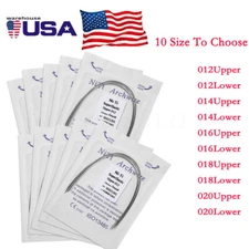 10 packs Arcos de Dental Ortodoncia Redondos Niti Arco de Alambre Su Arch Wire
