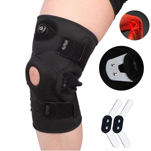 Ergonomic Hinged Knee Support Brace Sports Joint Injury Arthritis Pain Relief - Picture 14 of 15