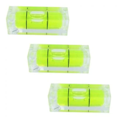 Mini Spirit Level Bubble Square 29mm Small Acrylic Vial Quality