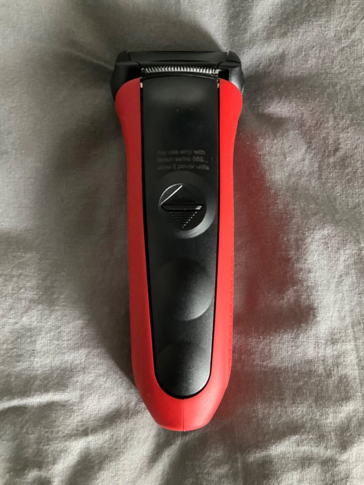 BRAUN WATERFLEX WF2S RED/ORANGE WET/DRY CORDLESS MENS FOIL SHAVER KIT TYPE 5760 - Image 3 of 4