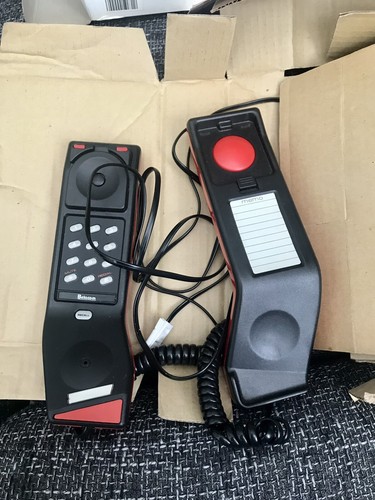 Betacom IT2 Italia Telephone - Red - Boxed With Instructions. 1990’s Vintage - Zdjęcie 3 z 6
