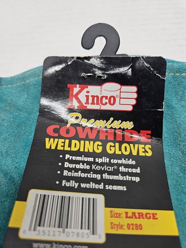 NEU! Kinco Echtleder LARGE Schweißerhandschuhe - Bild 2 von 6