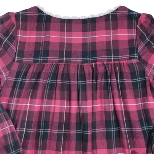 Eileen West Nightgown Womens Size XS Hollyberry Plaid Pajama Long Lace Cottage - Picture 7 of 16
