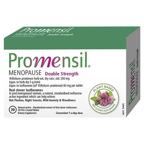 Promensil Menopause Double Strength For Overall Menopausal Symptoms 30 Tablets - Picture 1 of 5