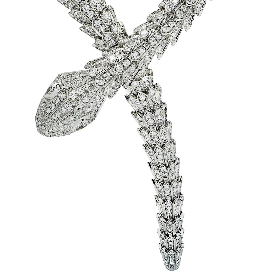 Bvlgari Serpenti Diamond Necklace - Image 2 of 4