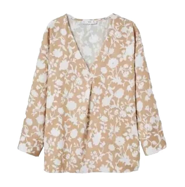 Mango Viscose Regular Size Tops for Women