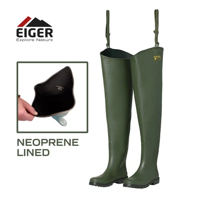 Womens Hunting Gear Waterproof Hip Waders For Men & Women - Lightweight Fishing Boots For Hunting, Farming & Outdoor Activities Hunting Waders