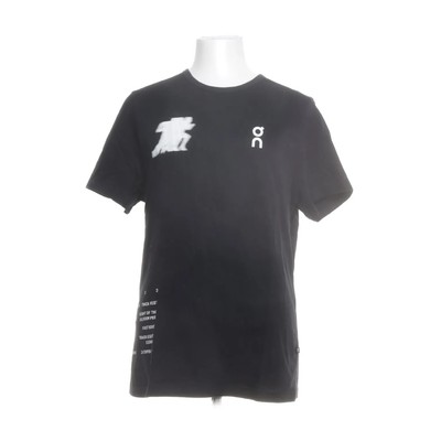 Run On Clouds, T-shirt, Größe: XL, Schwarz, Bio-Baumwolle, Print, Herren #GD8