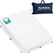 Pack and Play Mattress 38"X26" , Waterproof Pack N Play Mattress Pad with Carry