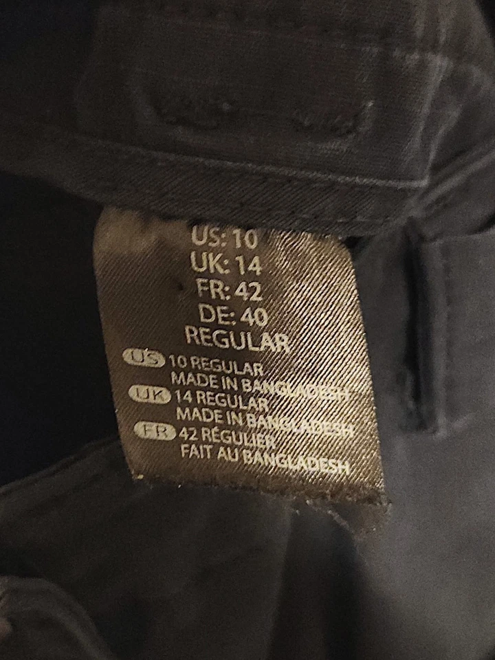 511 Tactical Cargo Pants Navy Blue Womens Sz 10 Regular Police Security Uniform - Image 3 of 4