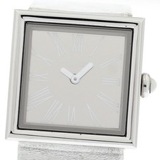 CHANEL H0720 Mademoiselle Mirror Dial Quartz Women's Watch From Japan G0228