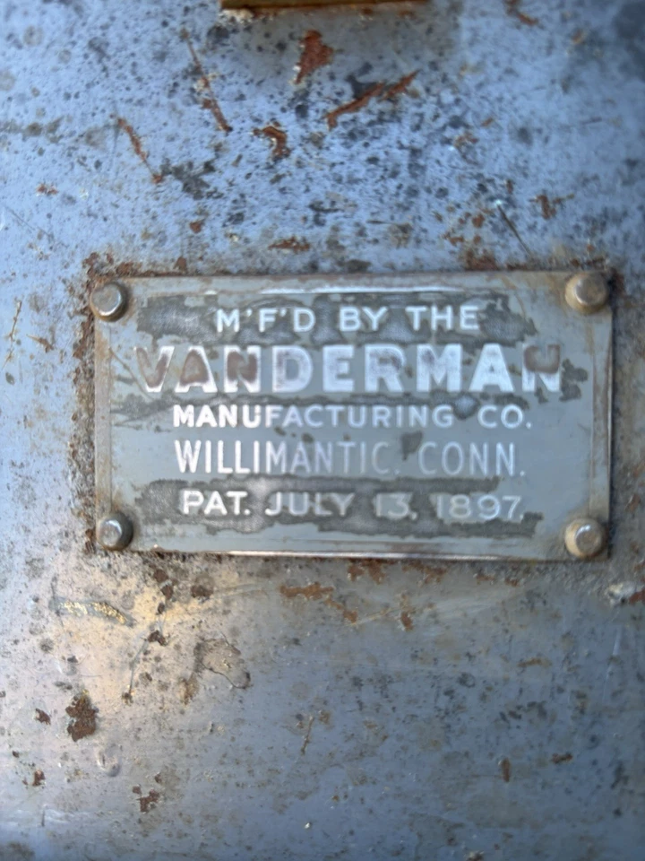 Maletero para diligencia VANDERMAN Railroad STRONGBOX - (patente 1897) Foto 4 de 4