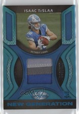 2025 Certified New Generation Jerseys Mirror Teal /199 Isaac TeSlaa #NGJ-ITA pe8