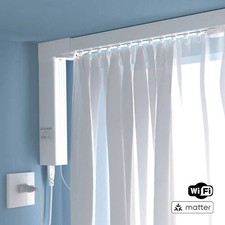 Matter Over WiFi Electric Sliding Curtain Tra...
