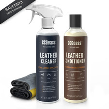 Leather Cleaner and Conditioner Kit   2 16oz  8 Fl Oz Pack of 4 , Set 32oz