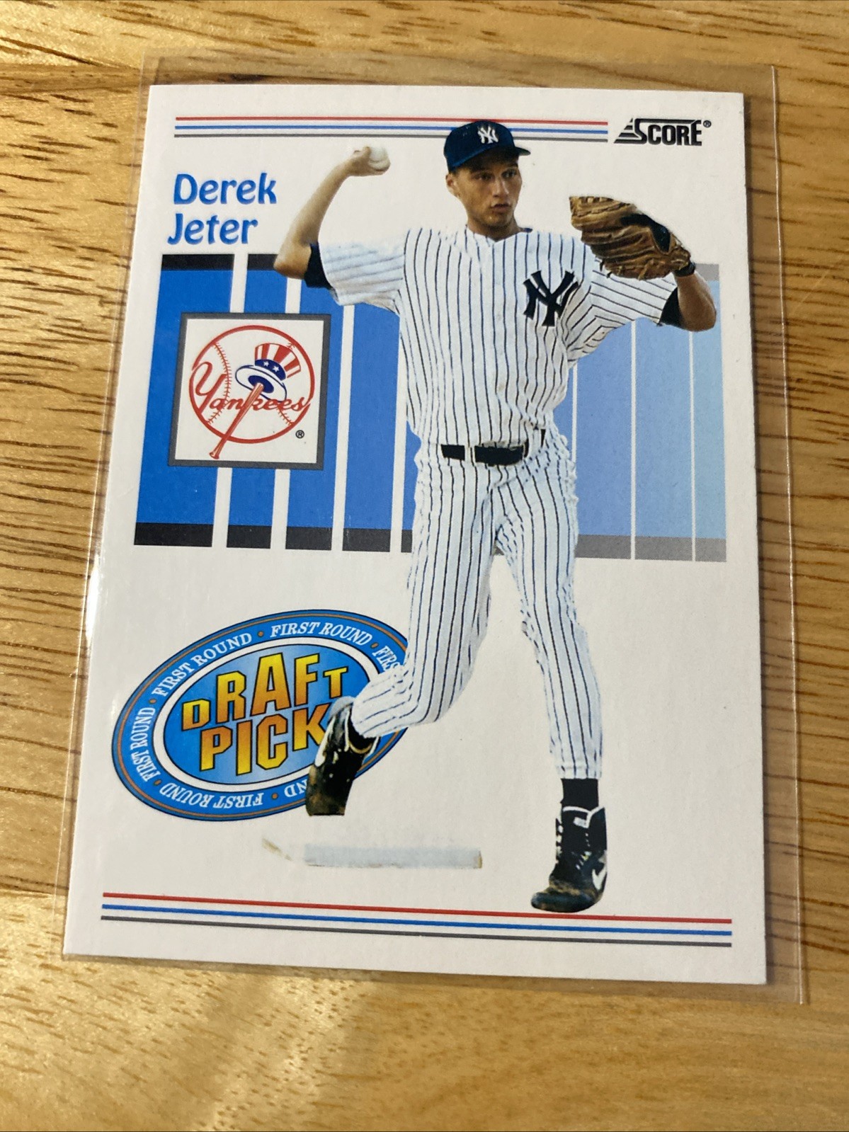 1993 Score - Derek Jeter #489 (RC)