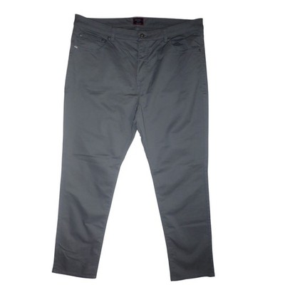UNTUCKit Pants Mens 38x32 Straight Fit 5 Pocket Chino Cotton Stretch Gray