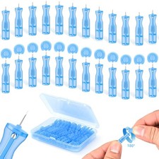 DTTIYXI Pimple Needle 50PCS, Sterile Acne 1 Count Pack of 50 , Blue